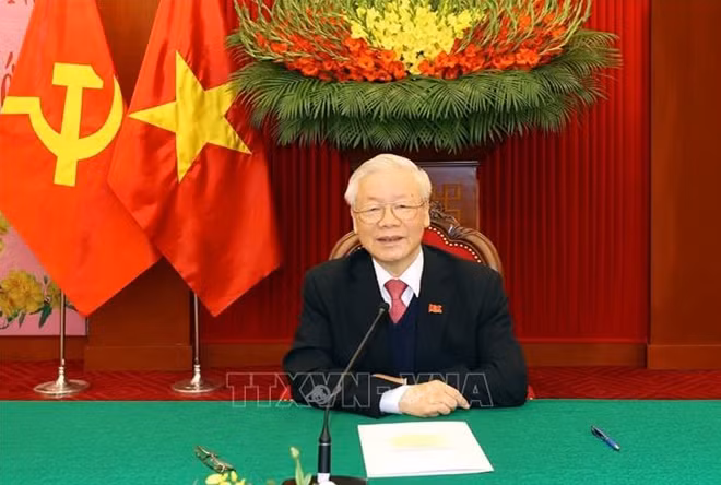 Tổng Bí thư, Chủ tịch nước Nguyễn Phú Trọng. Ảnh: Trí Dũng/TTXVN