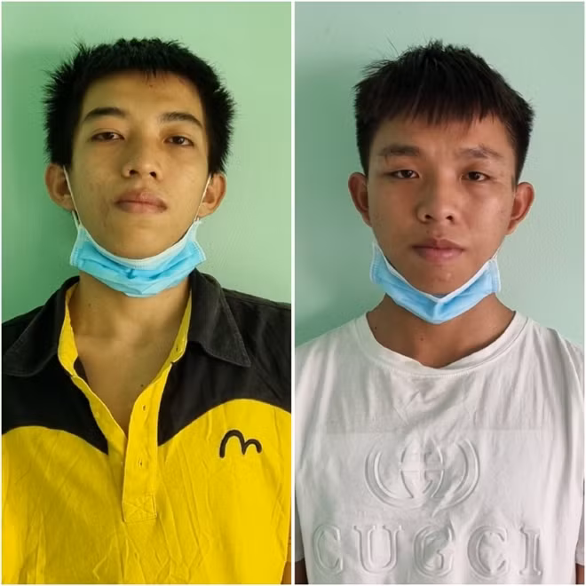 2 anh em Hào và Phú.