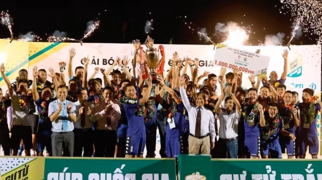 Bình Dương từ có 2 lần giành được cúp đúp chức vô địch V.league.