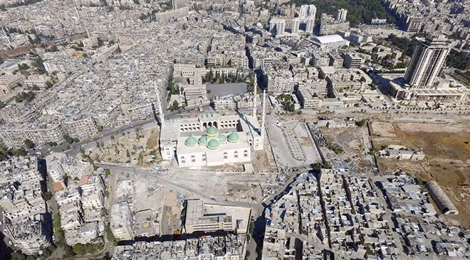 Khung cảnh tan hoang của Aleppo hiện tại. Ảnh: Reuters.