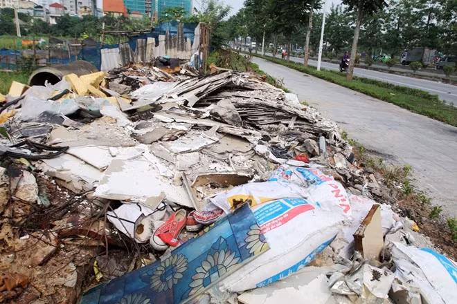 Từ phế thải xây dựng....