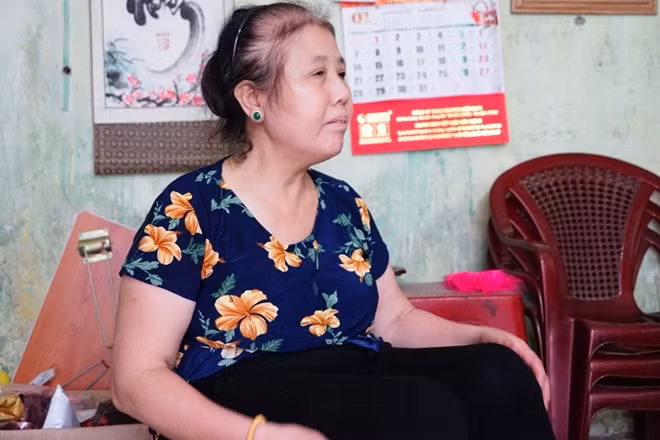 Bà Duyên kể lại sự việc xảy ra với con.