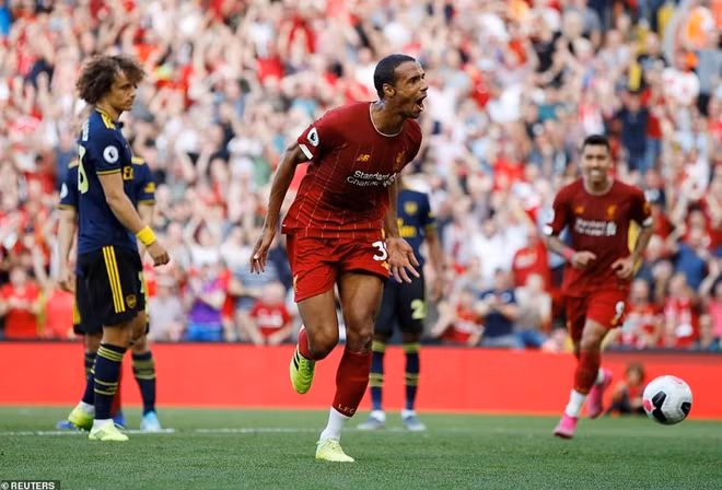 Matip là người mở tỷ số...