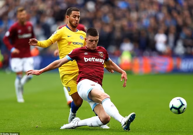 Hazard có một ngày thi đấu không thành công. Ảnh: Getty Image.