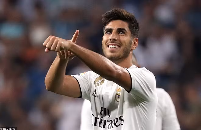 Asensio có bàn thứ 4 mùa này gấp đôi những gì anh làm được mùa trước.