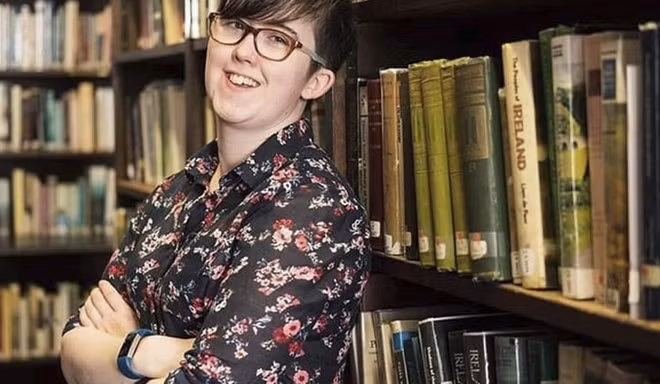 Nữ nhà báo Lyra McKee.