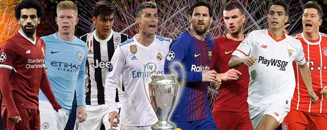 Cuộc chiến tại vòng tứ kết Champions League sẽ tiềm ẩn nhiều bất ngờ. Ảnh: Daily Mail.
