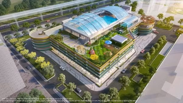 Tổ hợp hiện đại 5 tầng kế cận The Zenpark mang tới cuộc sống “nghỉ dưỡng kép” bên cạnh vườn Nhật nội khu.