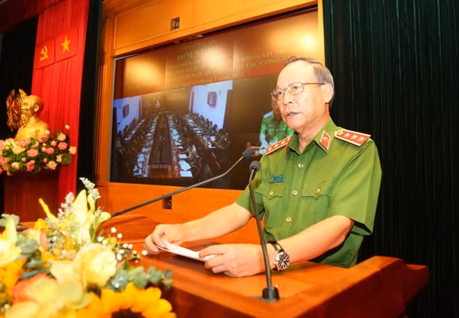 Thứ trưởng Lê Quý Vương phát biểu chỉ đạo hội nghị.
