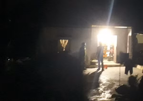 Hiện trường vụ việc.