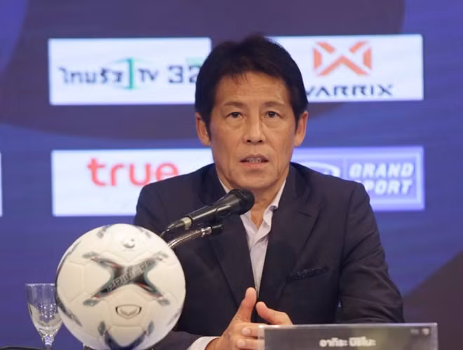 Tân HLV trưởng đội tuyển Thái Lan Akira Nishino. Ảnh: Bangkokpost.