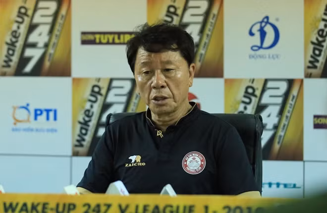 Ông Chung đã có một mùa giải thành công cùng với CLB TP HCM.