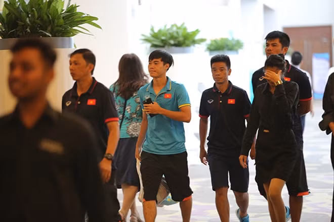 Toàn thể đội tuyển U22 Việt Nam đóng đại bản doanh tại khách sạn 5 sao Berjaya Times Square