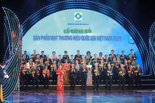 Kỳ bình xét năm 2020 có 124 doanh nghiệp với 283 sản phẩm được công nhận đạt Thương hiệu Quốc gia.
