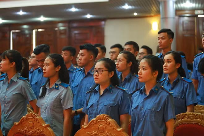 138 sinh viên tốt nghiệp Khóa 3 chuyên ngành Tư Pháp hình sự , Học viện CSND.