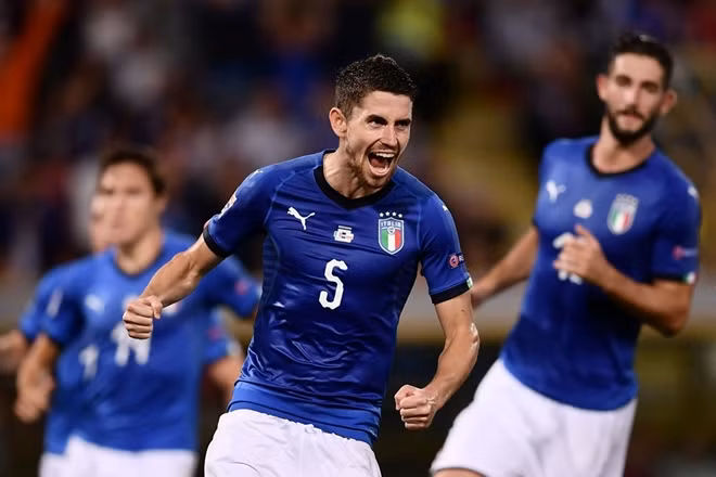 Italia có chiến thắng đầu tiên dưới triều đại của Mancini. Ảnh: Uefa.