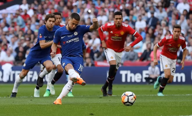 Chelsea có thành tích đối đầu tốt với Man Utd tại Cup FA trong 3 mùa giải gần đây. Ảnh: Reuters.