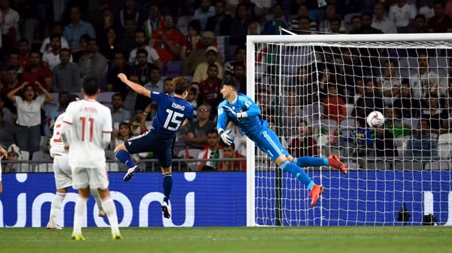 Bàn thắng mở tỷ số của Osako. Ảnh: AFC.