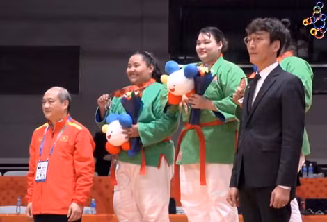 Kurash "gặt vàng", TTVN vững vàng ở vị trí thứ 2