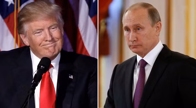Ông Trump và ông Putin. Ảnh: Reuters.