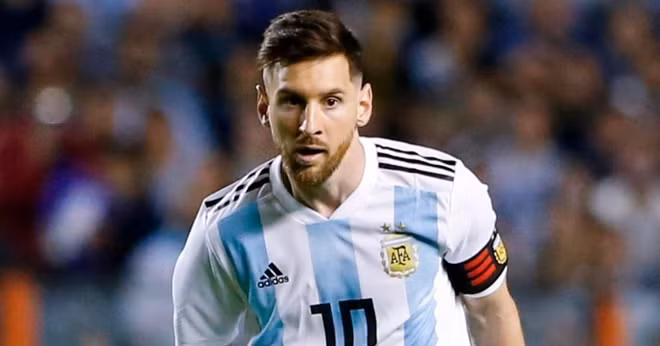 Messi và cú hattrick vào lưới Haiti.