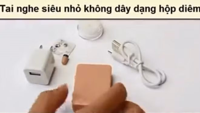 Một thiết bị gian lận thi cử dưới dạng hộp diêm được rao bán trên mạng.