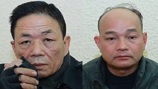 Đối tượng Hưng (trái) và Tiến