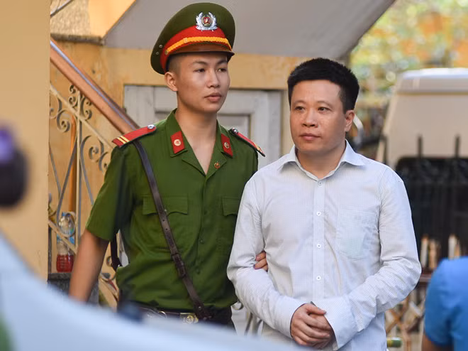 Bị cáo Hà Văn Thắm. Bị cáo Hà Văn Thắm.
