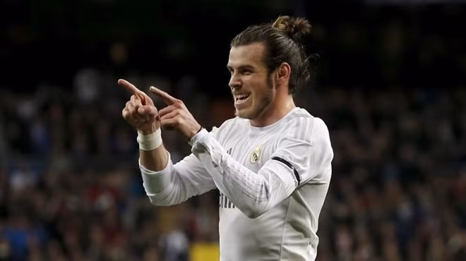 ... Và khi không còn CR7 thì Real vẫn có trong đội hình những ngôi sao lớn khác như Gareth Bale lãnh nhiệm vụ ghi bàn. Ảnh: Reuters.
