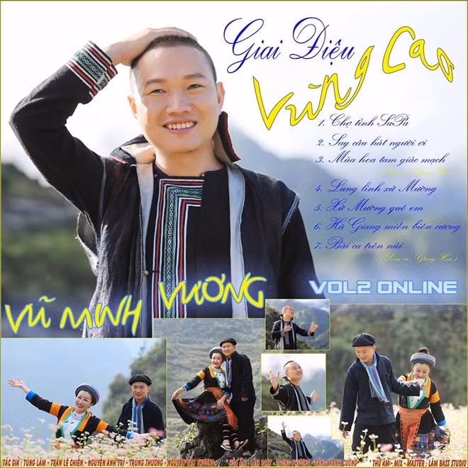 Đĩa nhạc online vừa phát hành của Vũ Minh Vương.