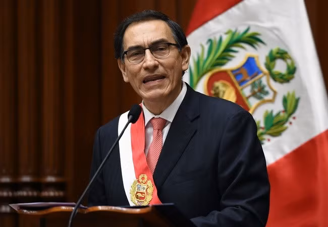Tân tổng thống Martin Vizcarra.