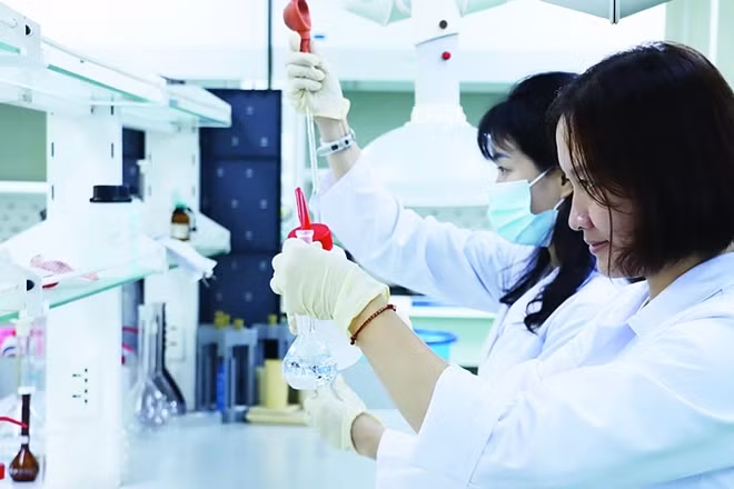 Năm 2020, Cục Kiểm định Hải quan phấn đấu giảm 40% lượng mẫu phân tích, phân loại. Ảnh: Quang Hùng.