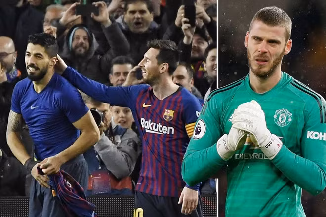 De Gea là chỗ dựa ở trận Barcelona.