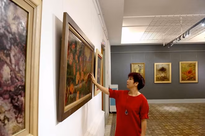 Một góc triển lãm “Ủ” diễn ra hồi đầu năm 2019.
