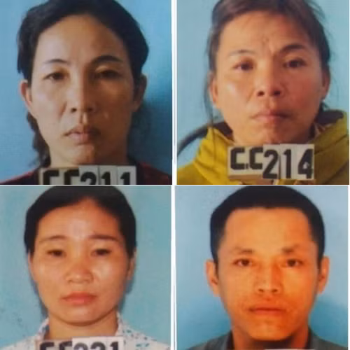 Các đối tượng liên quan đến vụ việc.