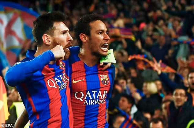 Tiền đạo Brazil liên tục thể hiện mong muốn quay lại Barca.