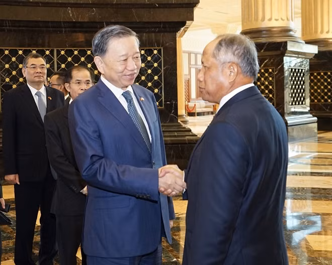 Bộ trưởng Tô Lâm và Bộ trưởng Bộ Quốc phòng thứ hai kiêm Chủ tịch Hội đồng An ninh quốc gia Brunei Darussalam