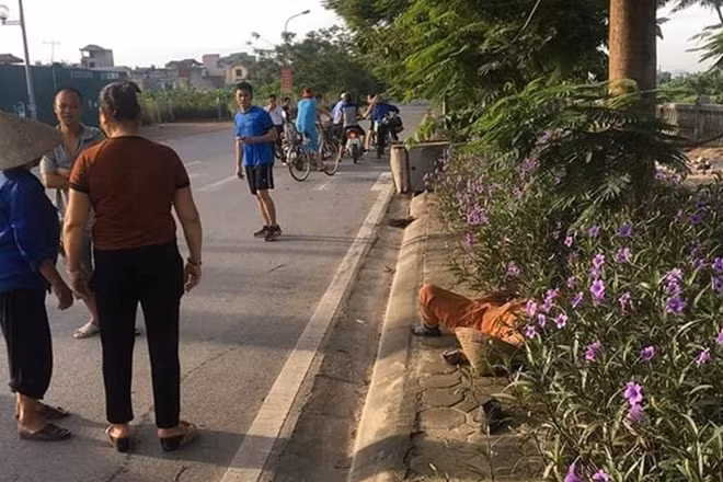 Hiện trường vụ việc.