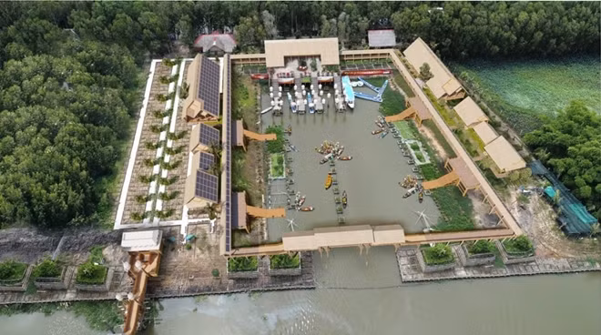Chợ nổi Trà Sư, nét thương hồ độc đáo.