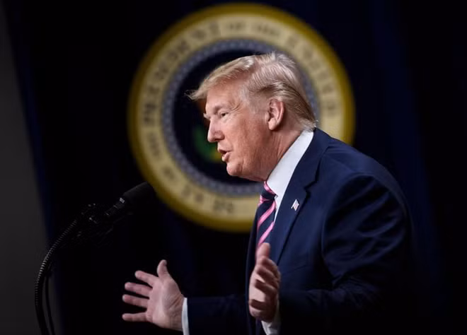 Tổng thống Mỹ Donald Trump đang phải đối mặt với cuộc điều tra luận tội.