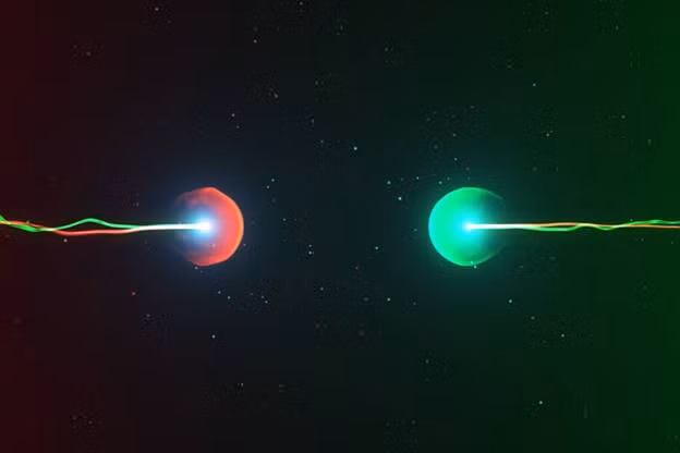 Hai hạt sẵn sàng va chạm nhau để tạo ra một hình ảnh nghệ thuật khác. Hai hạt sẵn sàng va chạm nhau để tạo ra một hình ảnh nghệ thuật khác.