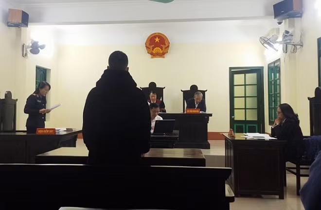 Bị cáo Trí tại phiên xử.