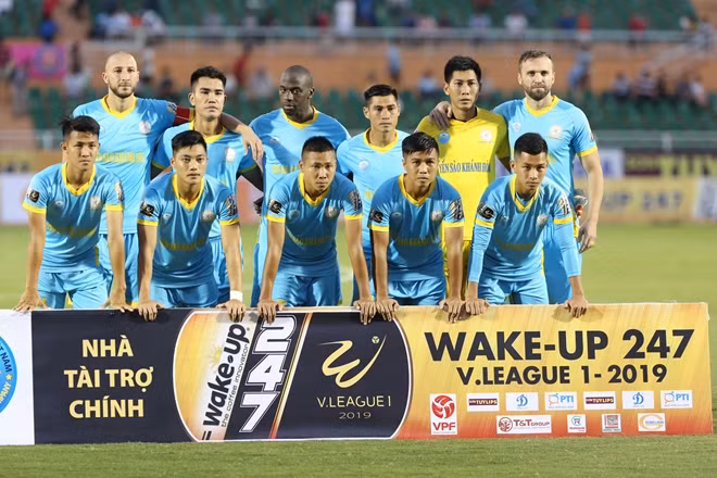 Sanna Khánh Hòa lâm nguy ở V.League 2019.