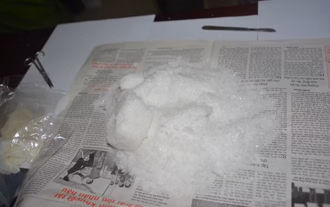 Tang vật thu giữ.