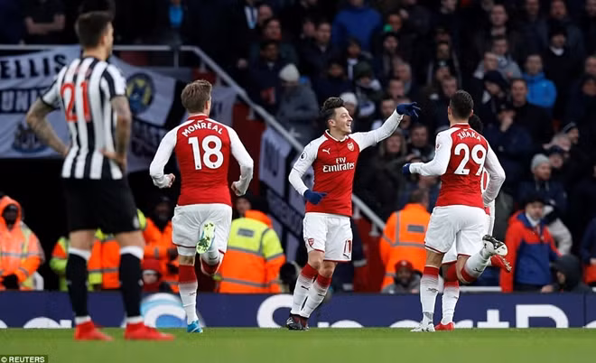 Arsenal chơi đẹp nhưng phung phí quá nhiều cơ hội. Ảnh: Reuters.