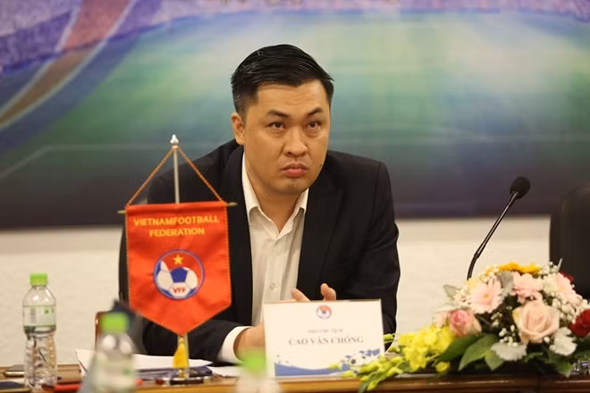 Phó Chủ tịch VFF ông Cao Văn Chóng.