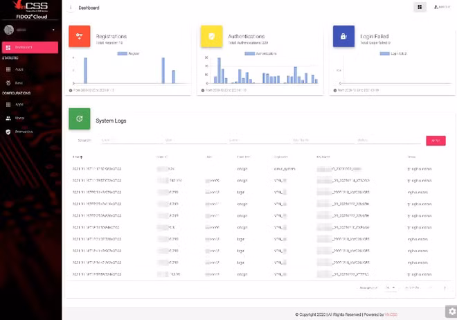 Dịch vụ VinCSS FIDO2 Cloud đang được cung cấp tại địa chỉ https://fido2cloud.vincss.net/