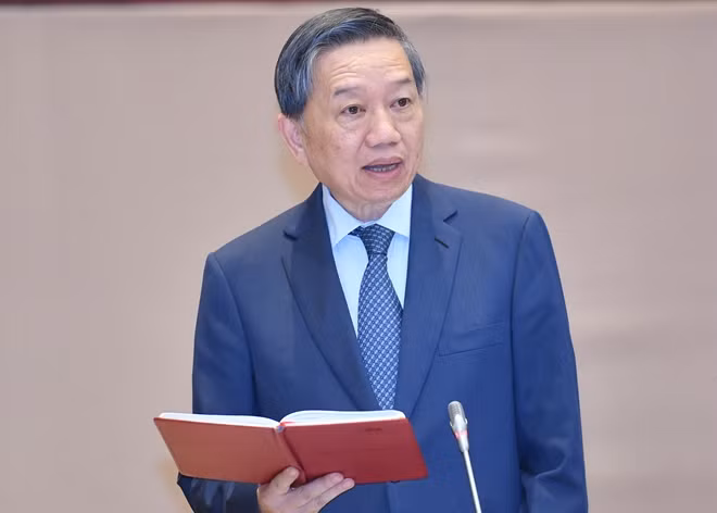 Bộ trưởng Tô Lâm.
