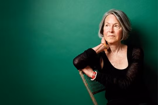 Chân dung thi sĩ Louise Glück, chủ nhân giải Nobel Văn học 2020.