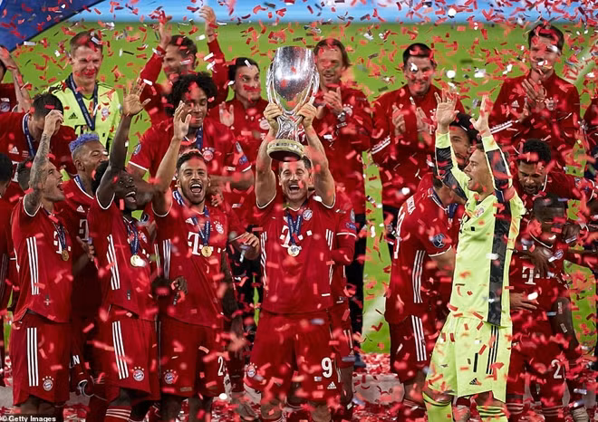 Hùm xám nước Đức giành Siêu Cup châu Âu 2020.